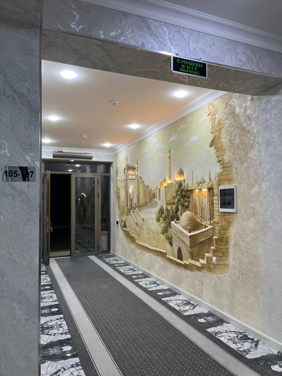 Zehra Hotel Buchara Exterior foto